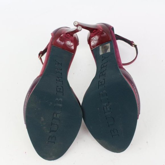 Burberry Bordeaux Berry Larkspur Platform 220bur71